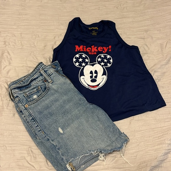 Mickey Mouse loose fit crop tank - Picture 2 of 2